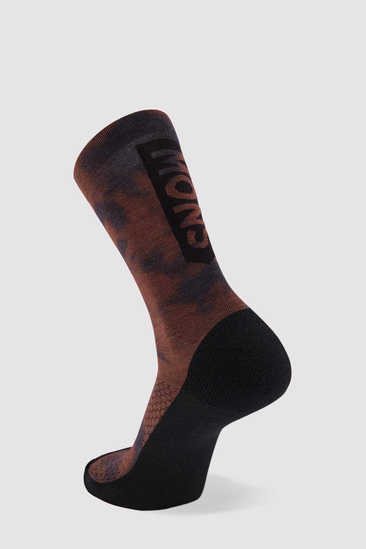 Unisex Atlas Merino Crew Sock - Copper Tie Dye